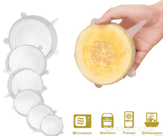 6-piece stretch siliconecover (Option: White-1 set)